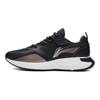 Li Ning Cloud Shield Reflective Cushioning Slip Resistant Abrasion Resistant Low top Running Shoes Women's Black AGLR234-1