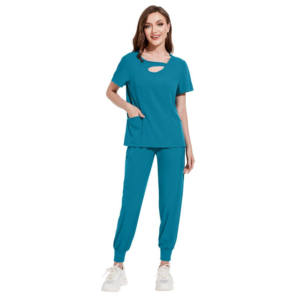 Beauty Workwear Women Medical Nurses Surgical Set Pants Clinic Carer Clothes Nursing Jogger