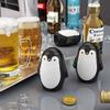 Automatic Penguin Bottle Opener Push Down Soda Cap Opener Magnetic Beer Bottle Opener  Wine