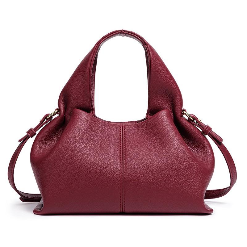 Cloud-Shaped PU Tote Bag Women Design Large Capacity Crossbody Or Shoulder Use 2025