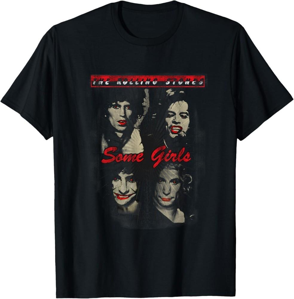 

Rolling Stones Official Red Lipstick Some Girls T-Shirt L