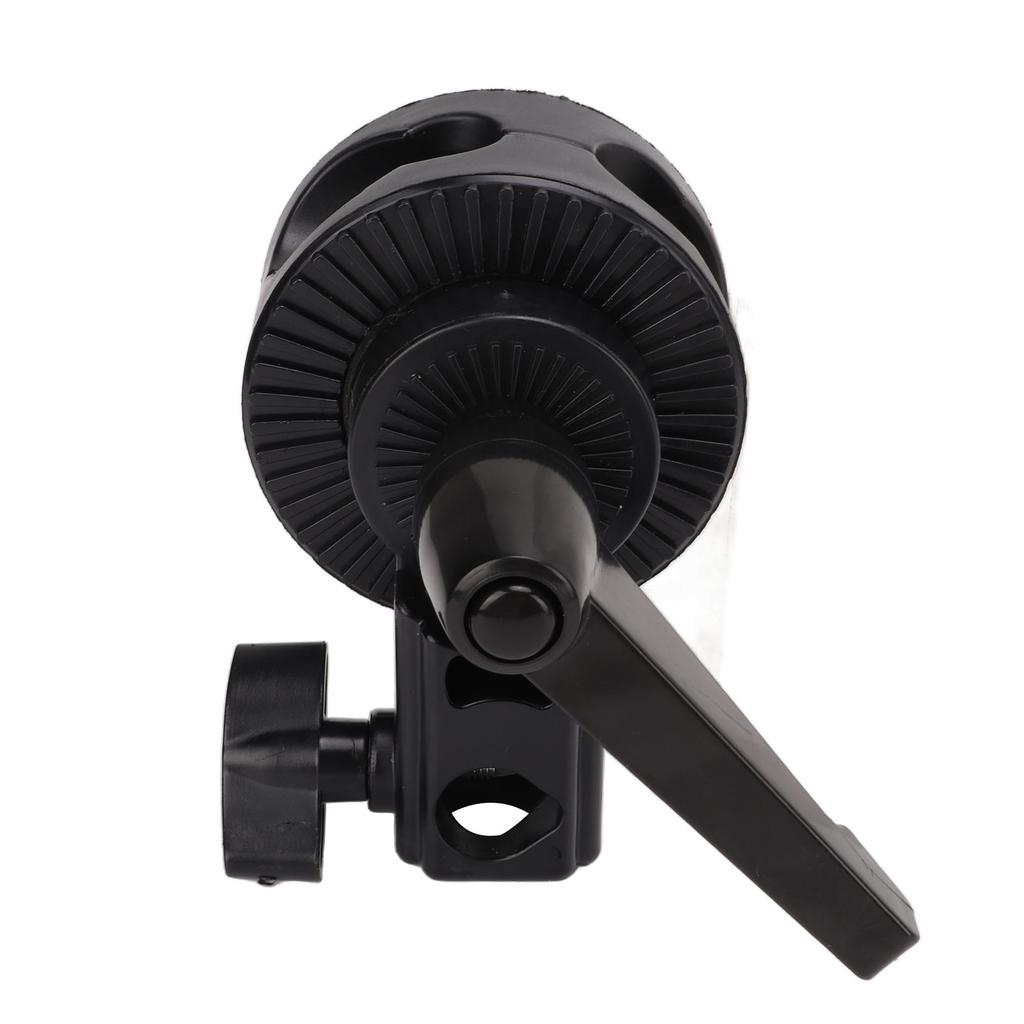 Photography Reflector Holder Single Wheel Turntable Universal Adapters Light Stand Mount Bracket