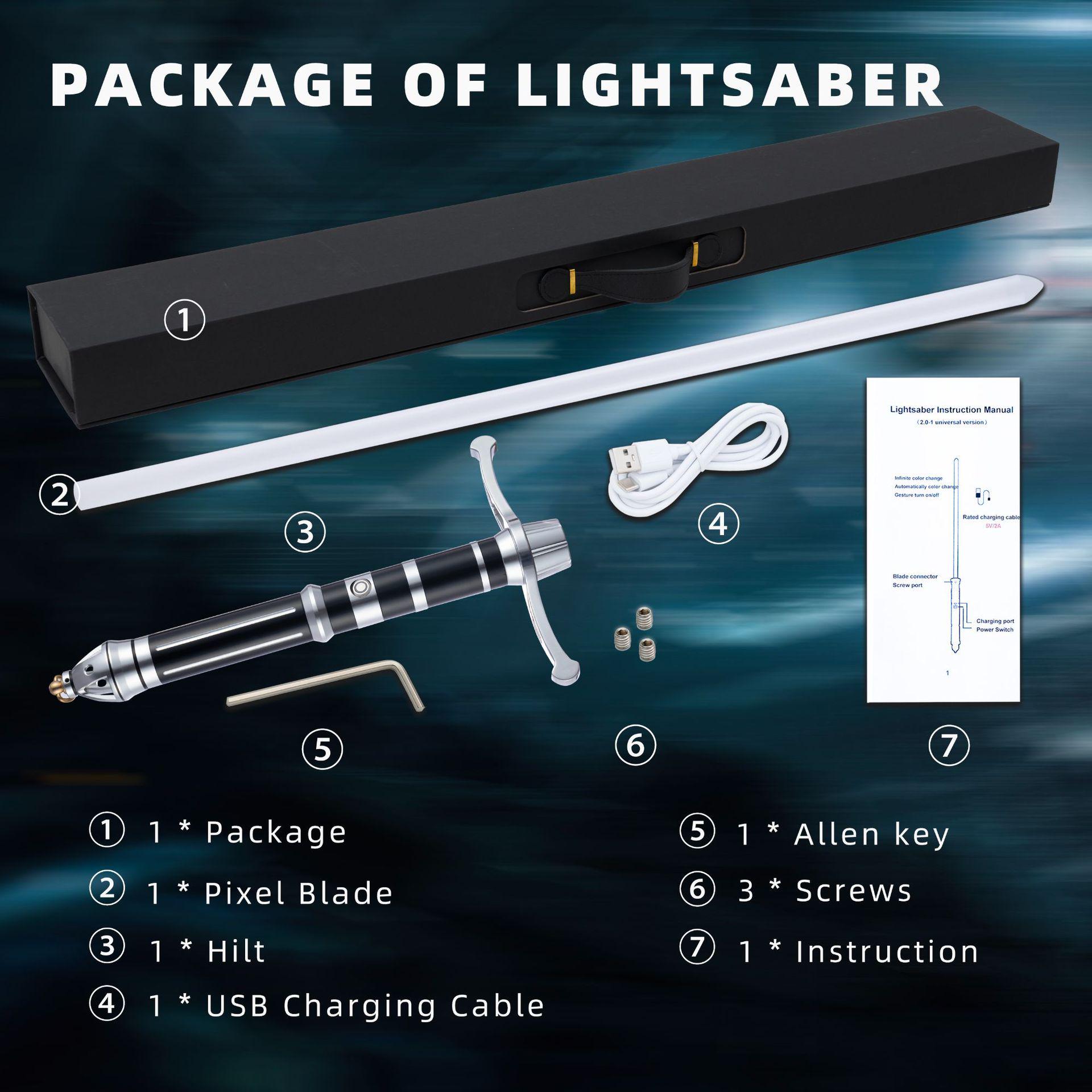 

Металлический световой меч Hlsaber Star Wars для кендо для детей