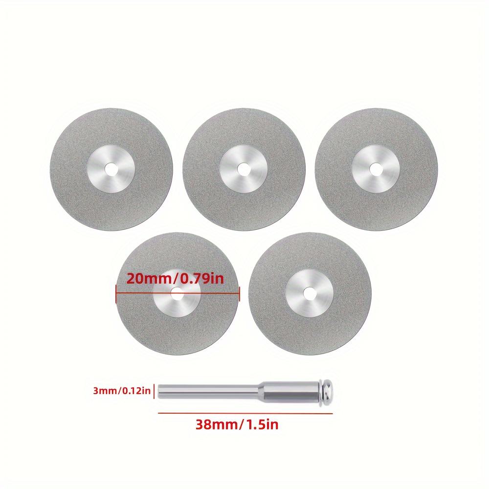 12 Stück Mini Diamanttrennscheiben Set - Erweitern Sie Ihr Rotationszubehör mit Kreissägeblättern, Schleifscheiben und mehr!