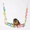 Toy Swing Bird Toy Tiger Skin Peony Mysterious Phoenix Parrot Cage Toy Set Hammock Suspension Bridge