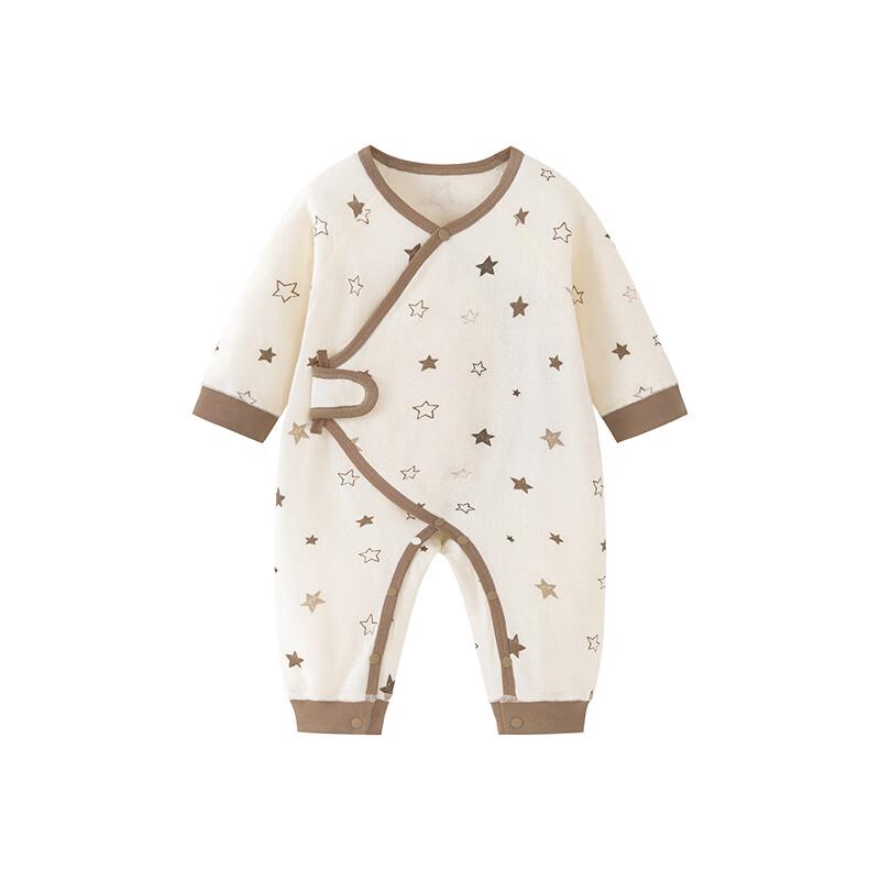 Mini Balabala Cotton Newborn Long-Sleeve Romper