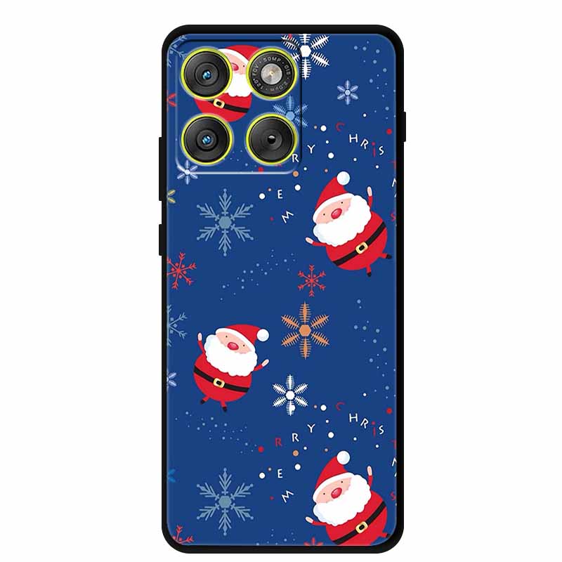 Christmas Phone Cases For Motorola Edge 70 5G Case Silicone Soft Back Cover Christmas Tree for Moto X70 Air 5G Edge70 Back Cover
