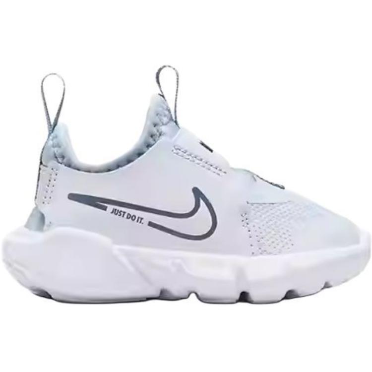Nike Tênis de Bebê Flex Runner 2 TD Cinza Futebol Marinho Meia-Noite Azul Claro Armory Branco DJ6039-010