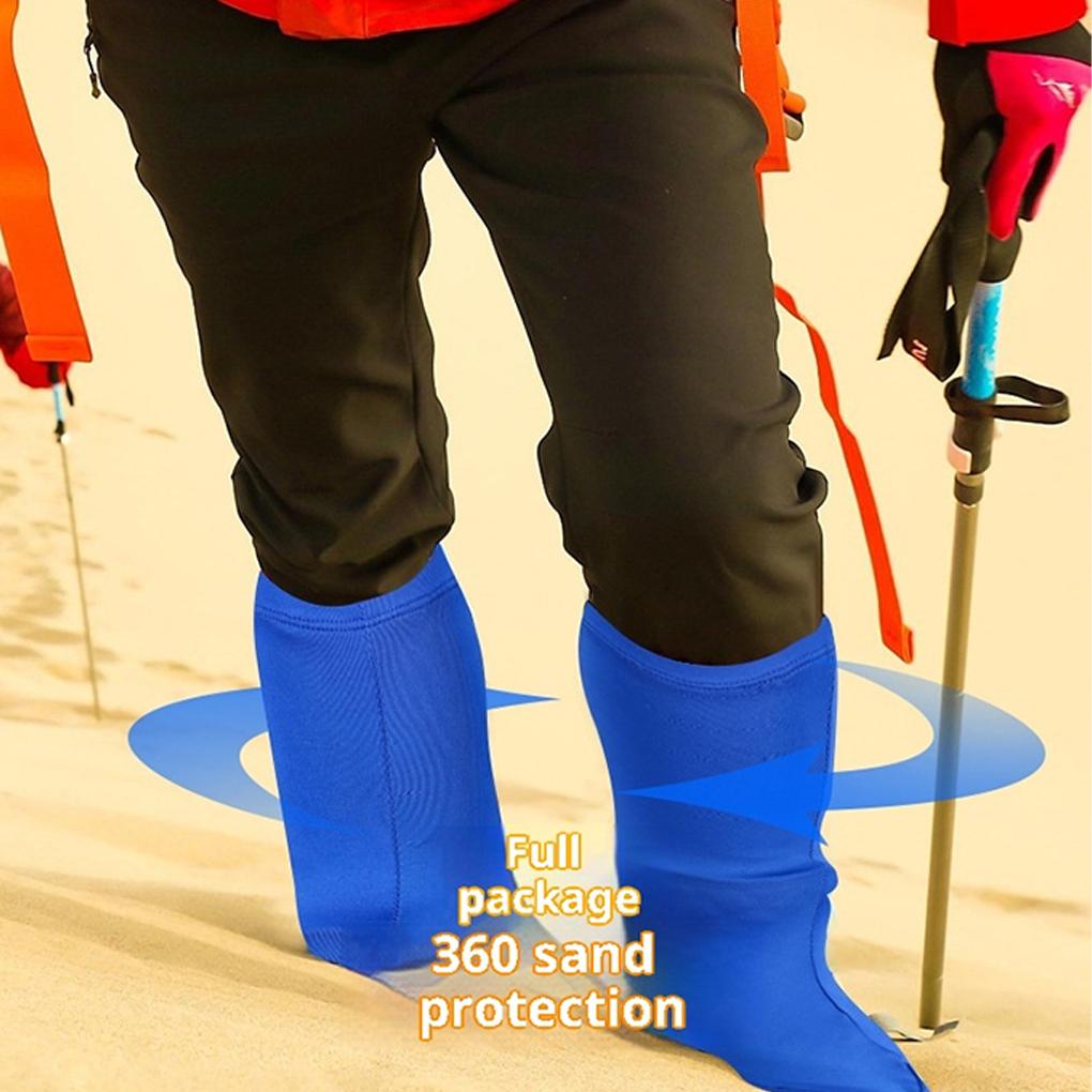 Wodoodporne Pokrowce na Buty do Jazdy na Rowerze Wsuwane Ochraniacze na Buty z Ochroną przed Piaskiem Wsuwane Ochraniacze na Buty do Jazdy na Rowerze