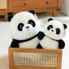 Søt panda-dukke simulasjon panda plysjleketøy barnebursdagsgave dyreparkgave arrangementsgave