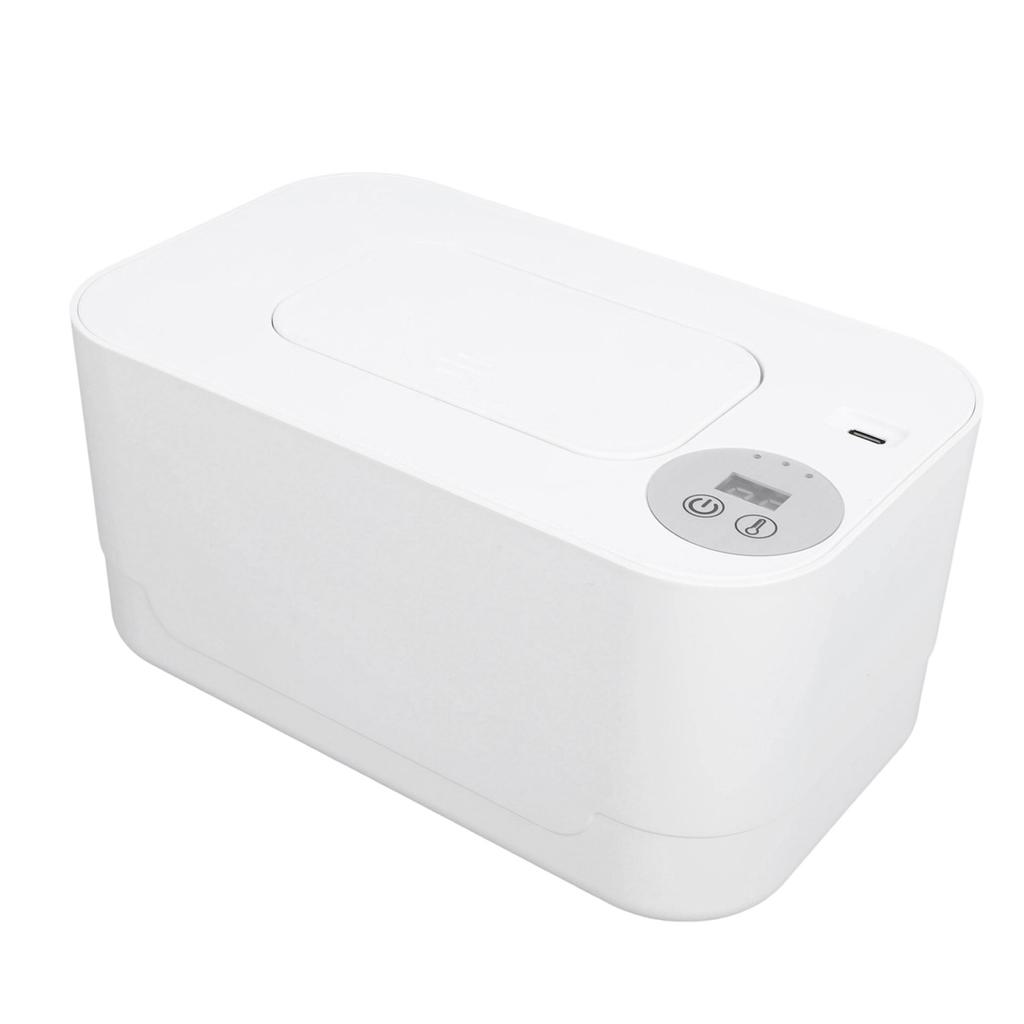 Baby Wipe Warmer Surround Heating Wet Wipe Warmer Dispenser with Night Light 3 Temperature Settings