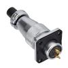 Pure Copper Contacts Aviation Plug Socket AC 500V 10A Power Connector  LED Applications
