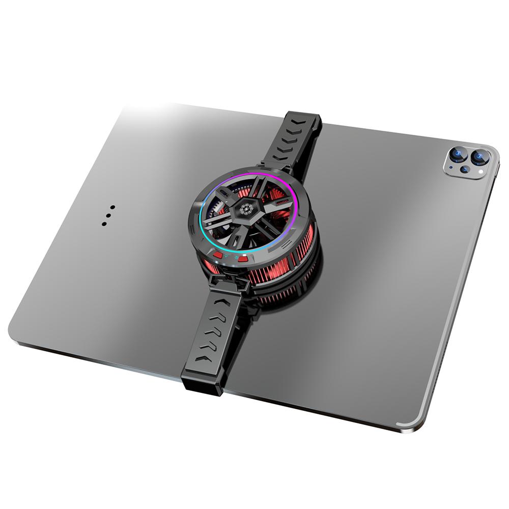 X100 Magnetic Phone Tablet Back Radiator Cellphone Gaming Semiconductor Heat Dissipation Cooler Fan