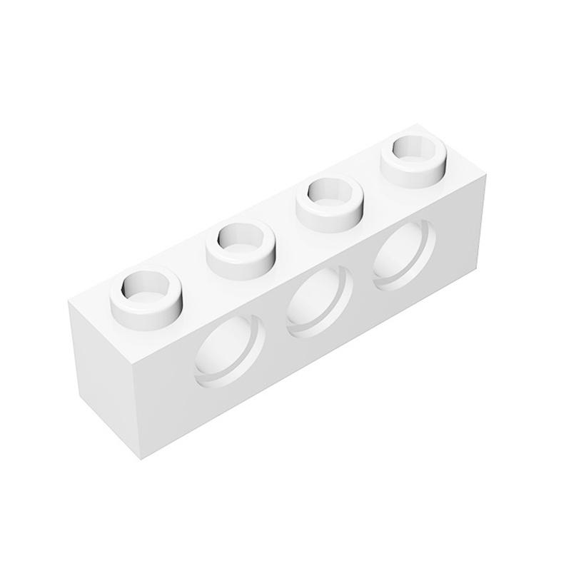 3701 Technical Brick 1 x 4 with Hole Bricks Collections Bulk Modular GBC Toy For Technical MOC DIY Buildings Blocks Compatible