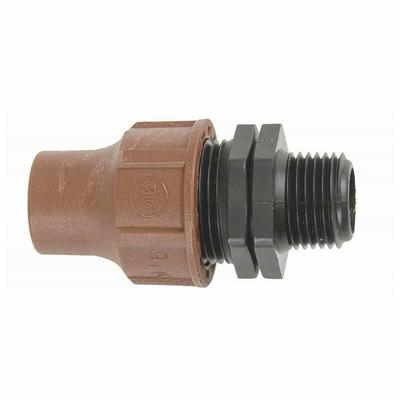 16mm Drip Irrigation Hose Connector - 1/2 Inch PP Connector