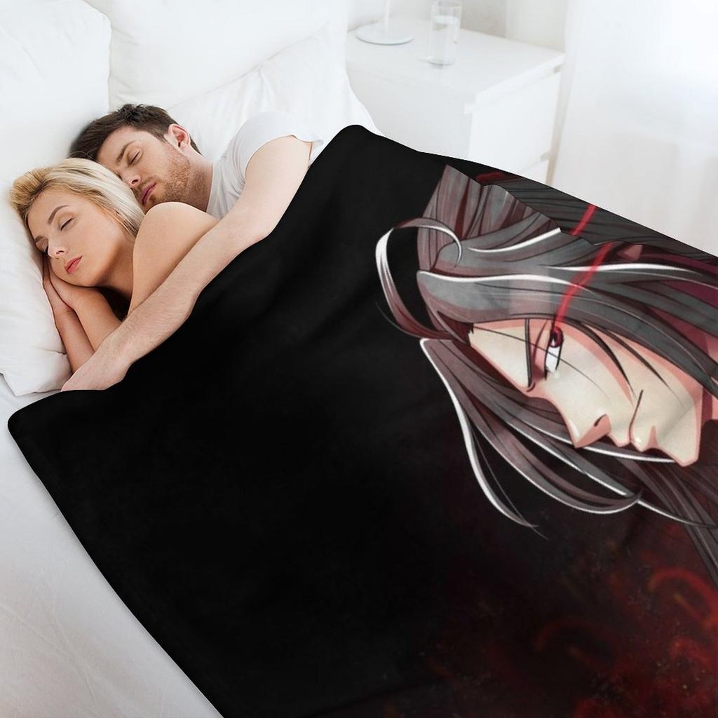 Wei Ying a Yiling Laozu / Mo dao Zu Shi MDZS Throw Blanket No Pilling Soft Warm Blanket for Bed