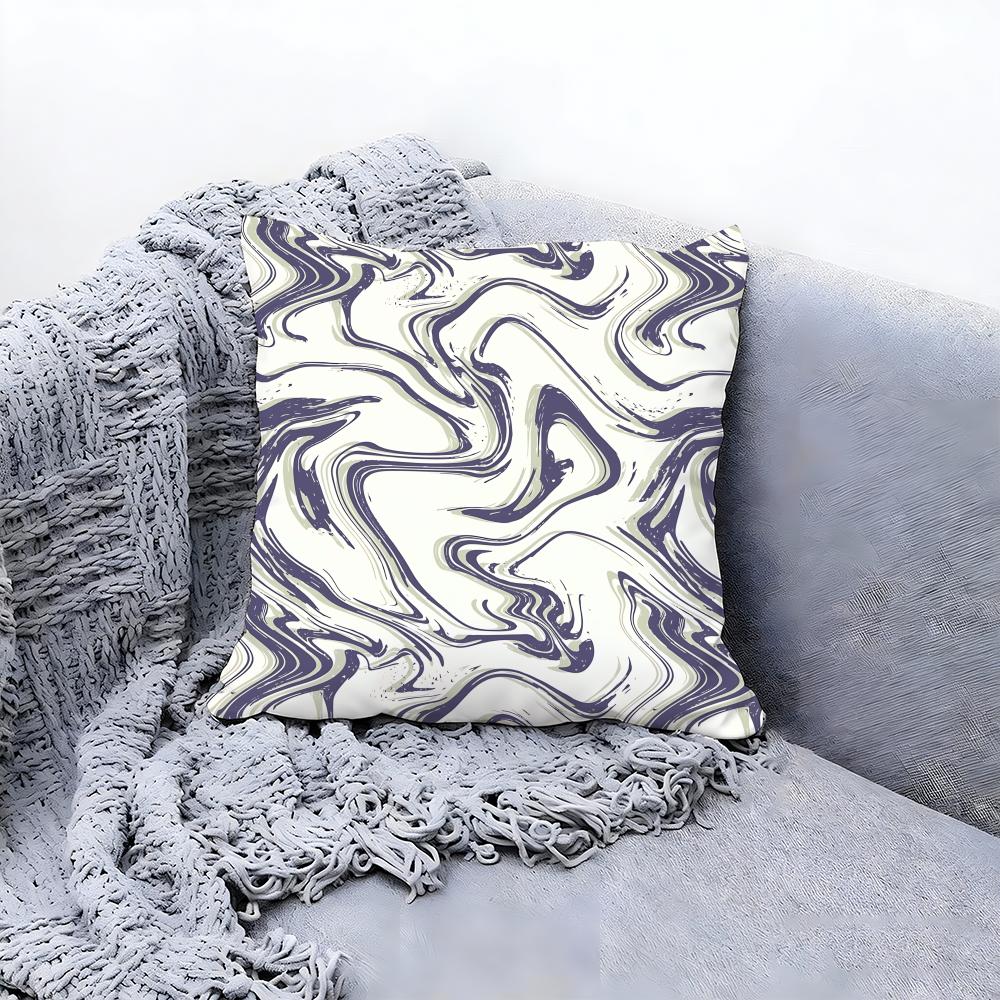 soft water ripple Cushion Cover Premium Comfort Reversible Pillow Cove Two in One Design for Any Room Car Interior