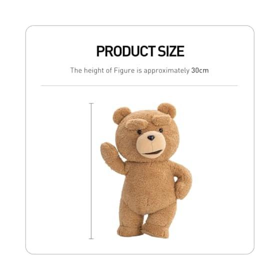 [POP MART Official Store] Ted2 Ted Action Stuffed Toy Pop Mart Stuffed Doll Toy Soft Vinyl Doll Key Chain Blind Doll Gift Push Activity Popma Genuine