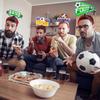 7pcs 2026 Football Fan Support Headband | Cute Plastic Style, for Bar Viewing Atmosphere, Football-Themed Party Headwear