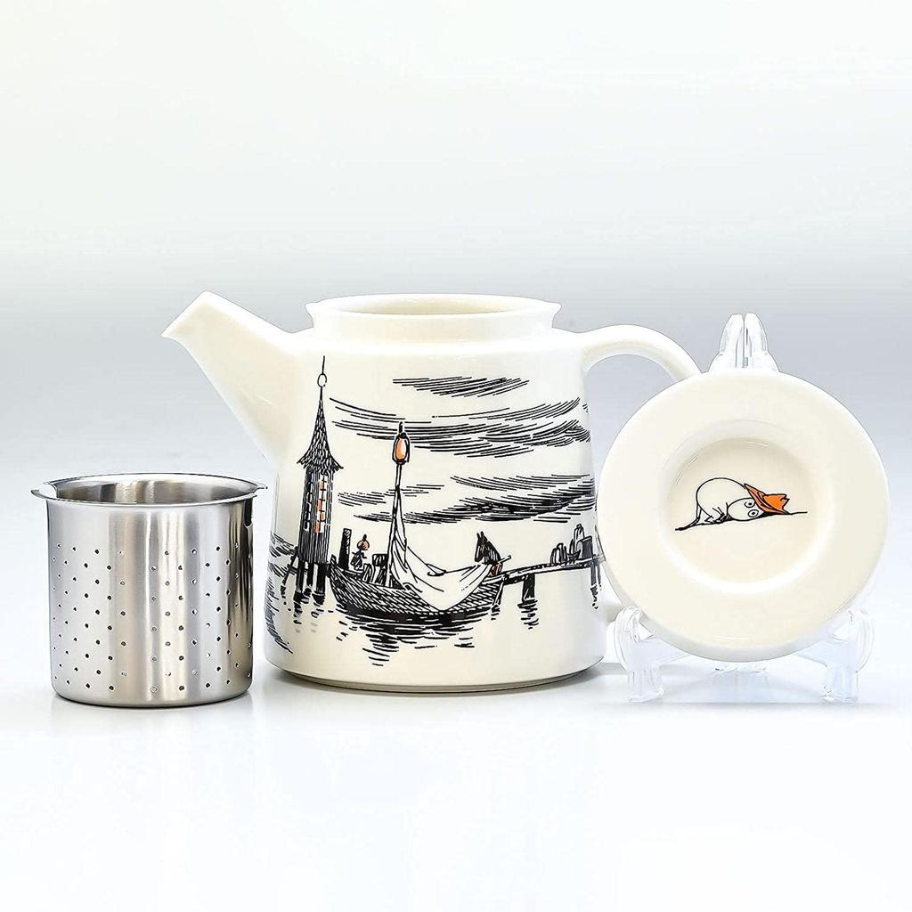 [Officially Imported] Arabia Moomin by ARABIA Teapot, 700ml, True To Its Origin, 1059571