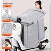 2025 New Electric Vehicle Windshield: Fleece-Lined, Thickened, Waterproof & Windproof for Winter/Autumn Motorcycles
