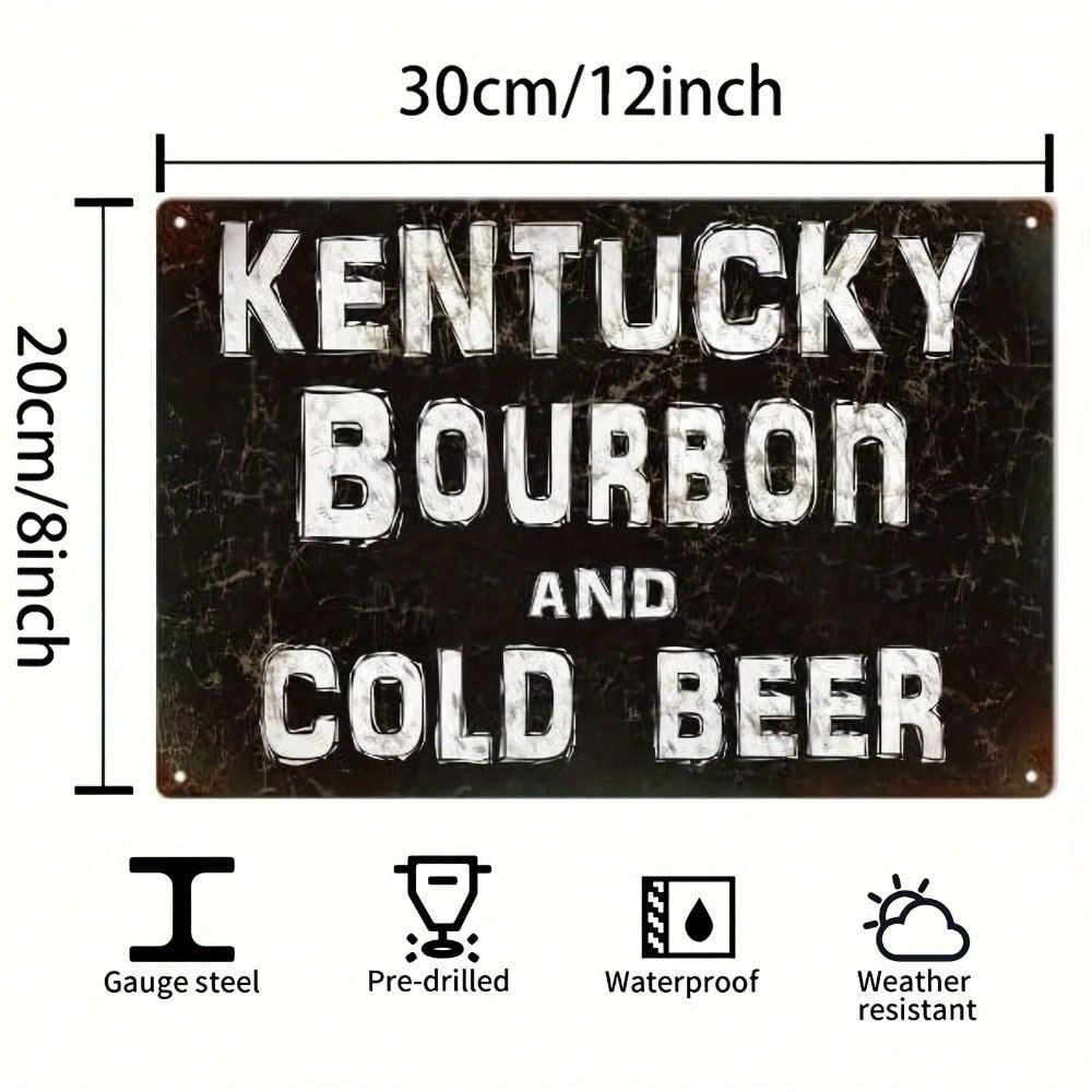Vintage Metal Tin Sign Retro Wall Art Poster Home Decor