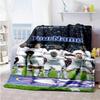 Chelsea Customize Text Blanket Lightweight Personalized Blanket Ultra-Soft Perfect for Living Room Seaside Bedding Nap Four Seasons Universal