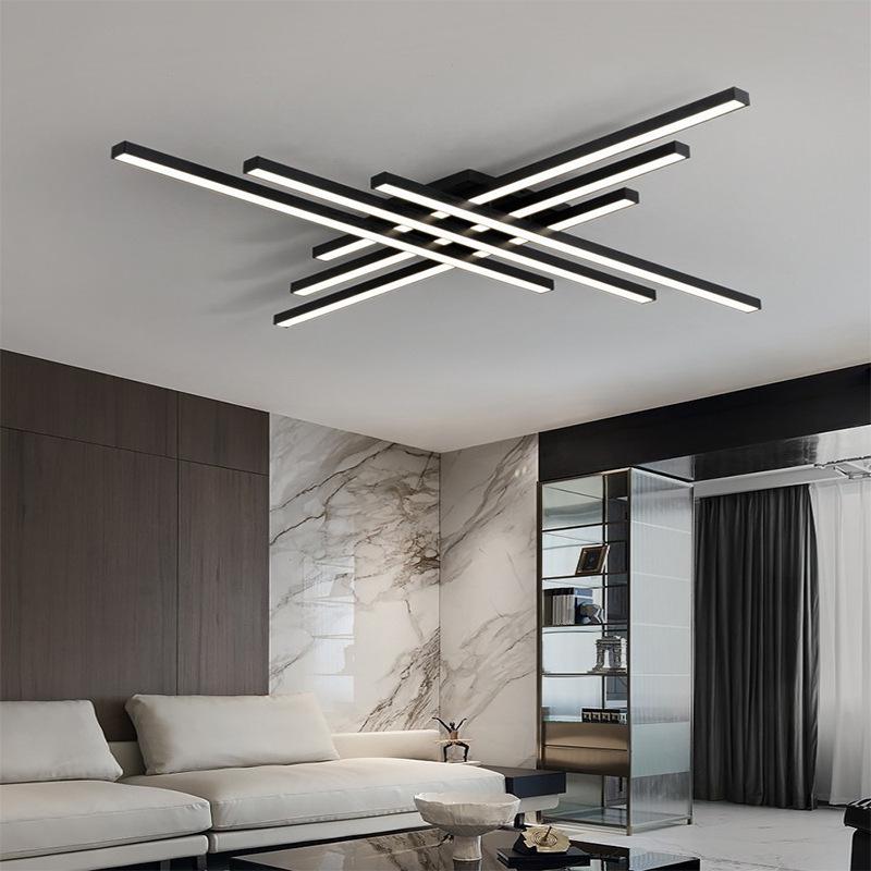 Modern Minimalist LED Ceiling Light for Living Room, Bedroom, and Study