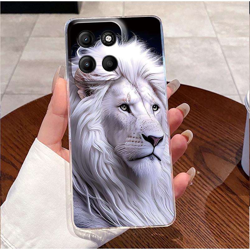 Case For Motorola Moto G15/G15 Power 4G Soft Silicone TPU Clear Shell Viral Painted Casing For Moto G75 5G Shockproof Cover