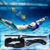 Swim Resistance Belt Stationary Swimming Aquatic Resistance Belt Pool Swim Trainer Belt Harness for Swim Training and Exercise