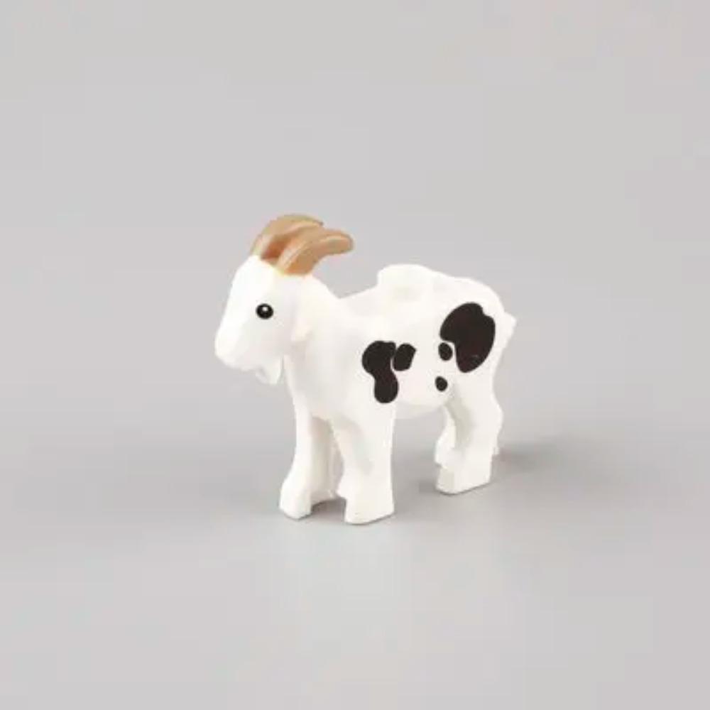 Animal Building Blocks City Small Large Ornaments Panda Dog Sheep Pig Cow Zoo Deer Mount Crocodile Tiger Wolf Eagle Boy Gift Toy