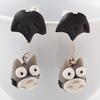Earrings Cartoon Animal Shape Polymer Clay Handmade Ear Studs for Party