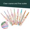 9Pcs Ergonomic Handle Crochet Hook 2mm-6mm Ergonomic Crochet Needle Soft Handle Crochet Hook for Beginner Hobbyist