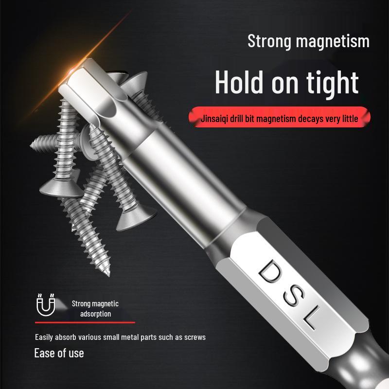 Industrial Grade Magnetic Hex Socket Driver Bit Set for Electric Screwdrivers and Hand Drills