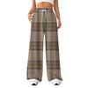 Moda dama snur cu talie inchisa imprimeu ocazional pantaloni sport Pantaloni casual