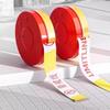 Junding Yellow and White Warning Tape