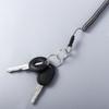 Hanging Rope Keyring Spiral Coiled Lanyard Safety Rope Stretch Fishing Tools Spring Elastic Rope