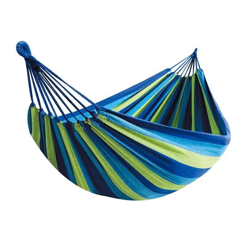 450LBS Heavy-Duty Outdoor Hammock with Tree Strap - Durable, Portable, and Spacious for Backyard, Lawn, Camping, and Travel - In