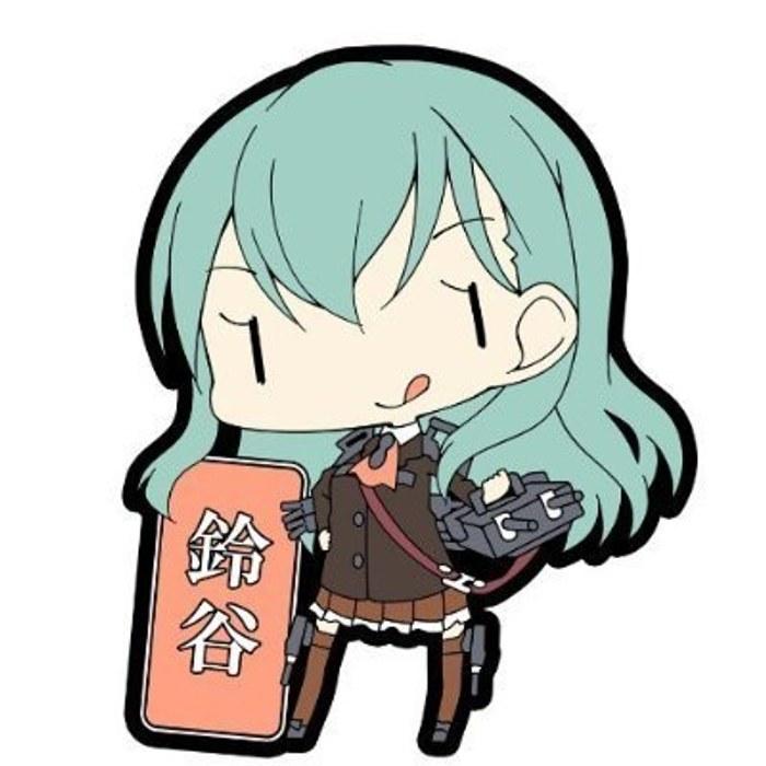 Skynet Kantai Collection Rubber Keychain Vol.5 Suzutsuki Single Free Size