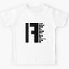 Seventeen/17 Member Names Kids T-Shirt