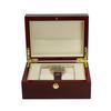 Hochwertige Holz-Klappdeckel-Uhrenbox Piano-Lack-Verpackungsbox Große Kapazität Unisex-Geschenkbox für Männer und Frauen
