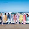 Personalized Striped Beach Towels Custom Name/logo Beach Towel Printed Microfiber Beach Towel Water Absorbent Bath Towel