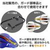 Rise Corporation Handguard with Angle Adjustment for T05Z9990016BK 22.2mm Handlebars, Black,
