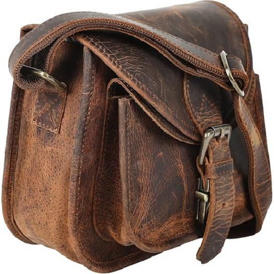 New Leather Women's Hippe Leather Purse Crossbody Shoulder Bag Travel Satchel Handbag Bag