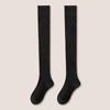 Women's Anti-Drop Warm Black Cotton Long Calf Socks - Autumn/Winter JK Style