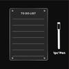Message Note Monthly Weekly Planner Reusable Rewritable Fridge Clear Board  Office