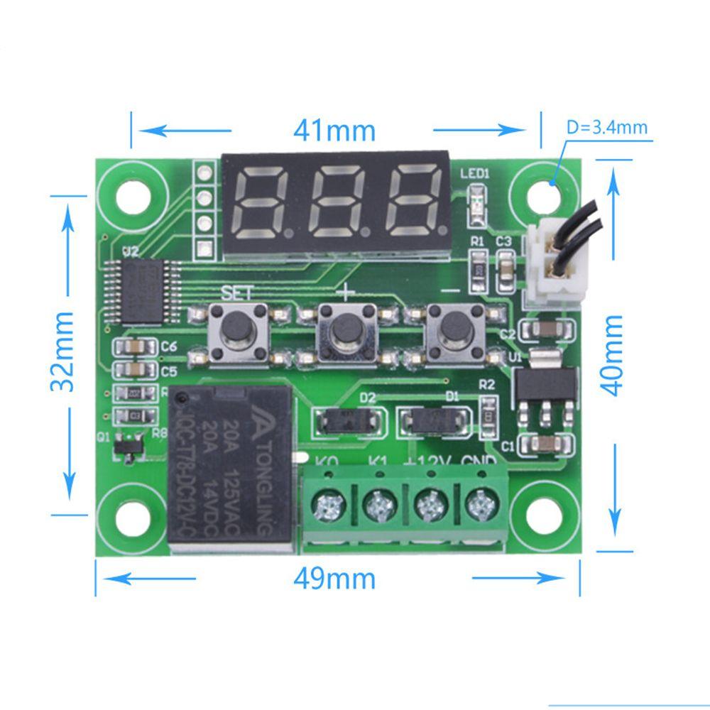 Professional Accurate Temperature Control Switch W1209 DC 12V Sensor Module Thermostat Disjunctor
