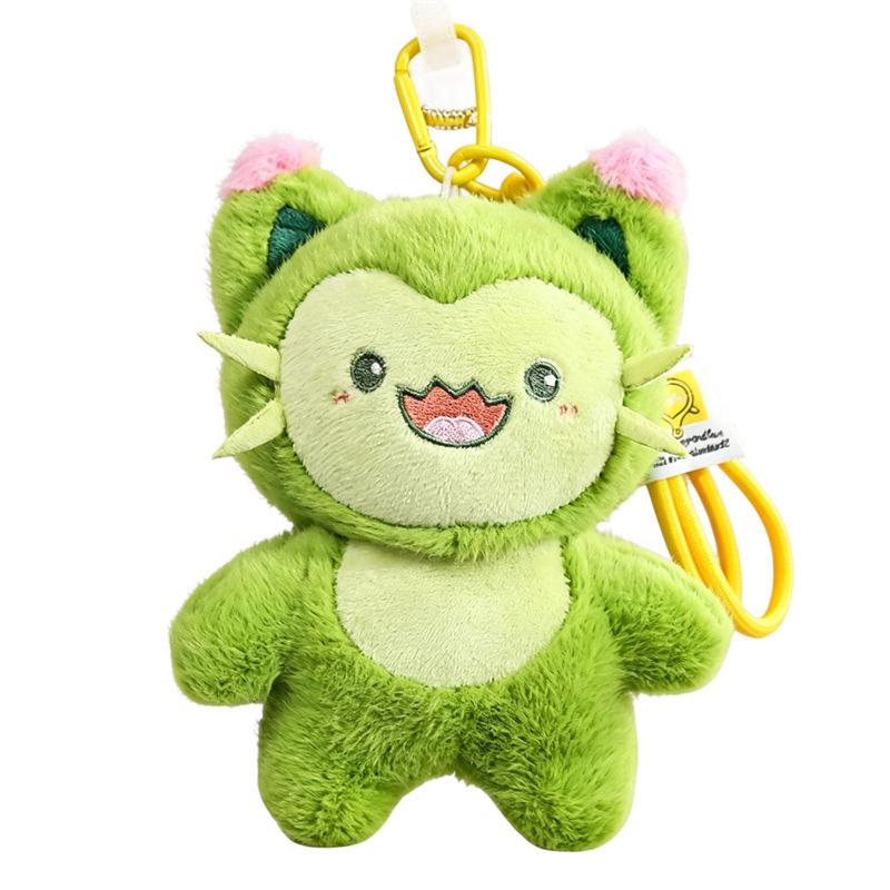 Bambola Peluche Miao Miao del Regno Roco, Ciondolo Gatto Carino e Creativo, Regalo per Bambini, Peluche Morbido e Adorabile