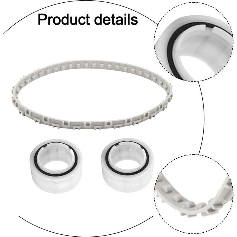 ABBP-For Hayward Robotic Pool Cleaner Replacement Kit- RCX26000 Bearings(2Pcs) And RCX97501GR Belt(1Pc)