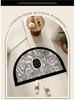 American Semi-Circular Non-Slip Bathroom Mat - Diatomaceous Earth, Entrance Rug